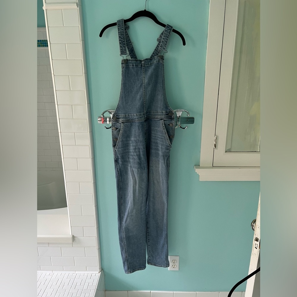Gap denim overalls
